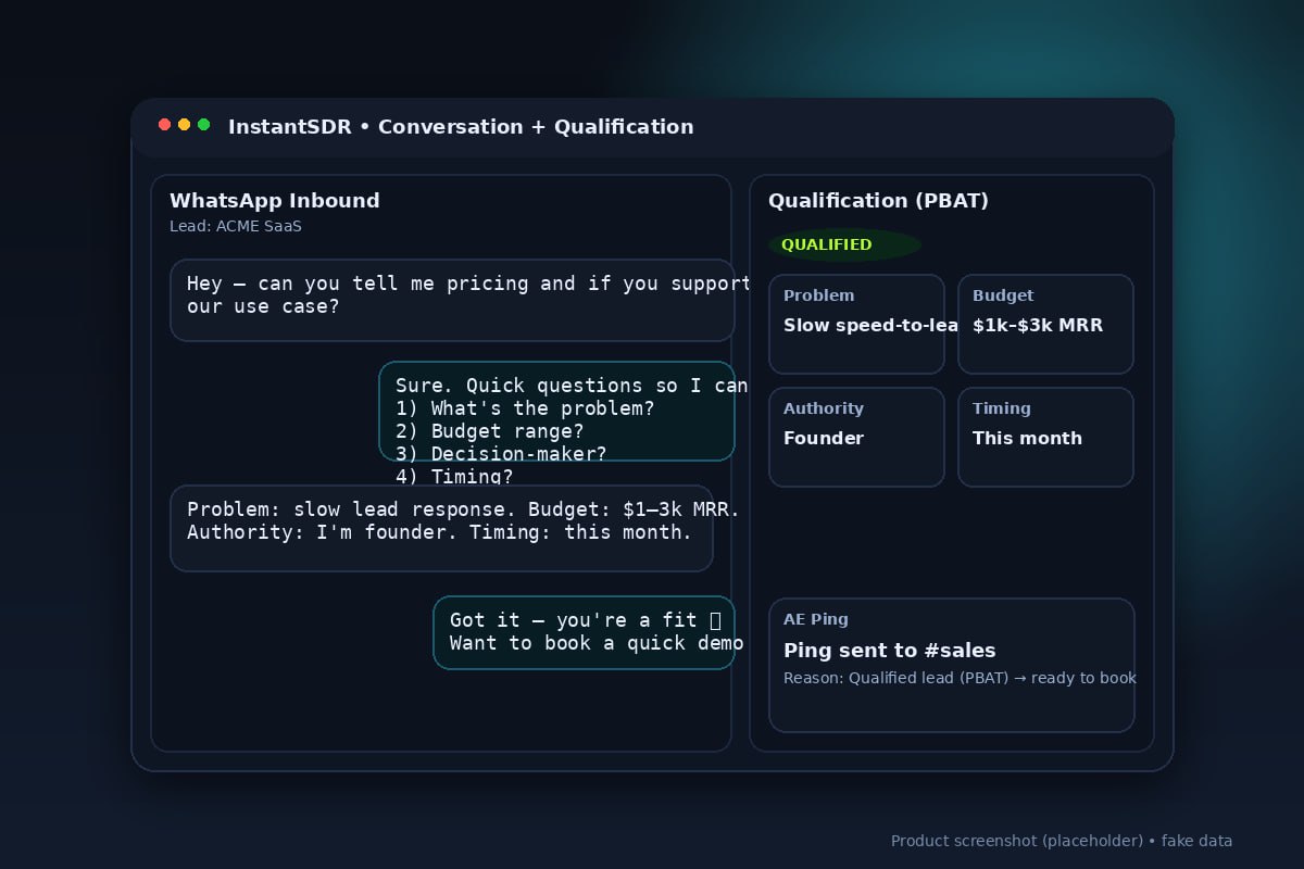 InstantSDR product screenshot (placeholder)